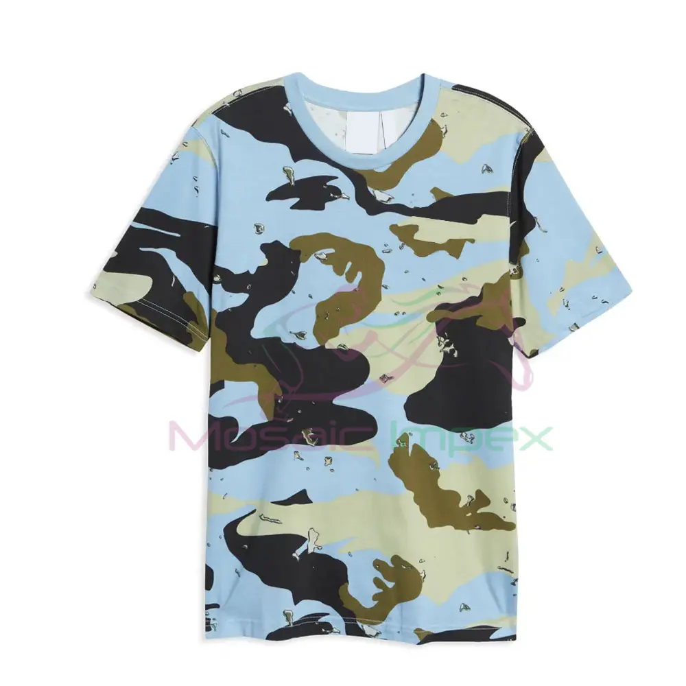 Мужские футболки из 100% хлопка с мозаикой