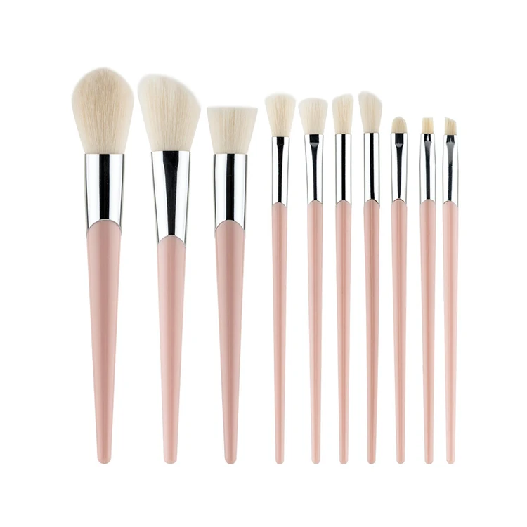 2024 Ebay Make up Bestselling Pink Facial Eye Cosmetics Brush Set High Quality Makeup Beauty Tools for Girls