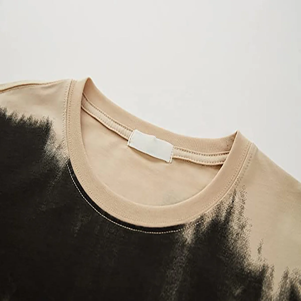 Summer Unisex Cotton T Shirt Solid Color Loose Parent-child Outfit T Shirts For Men