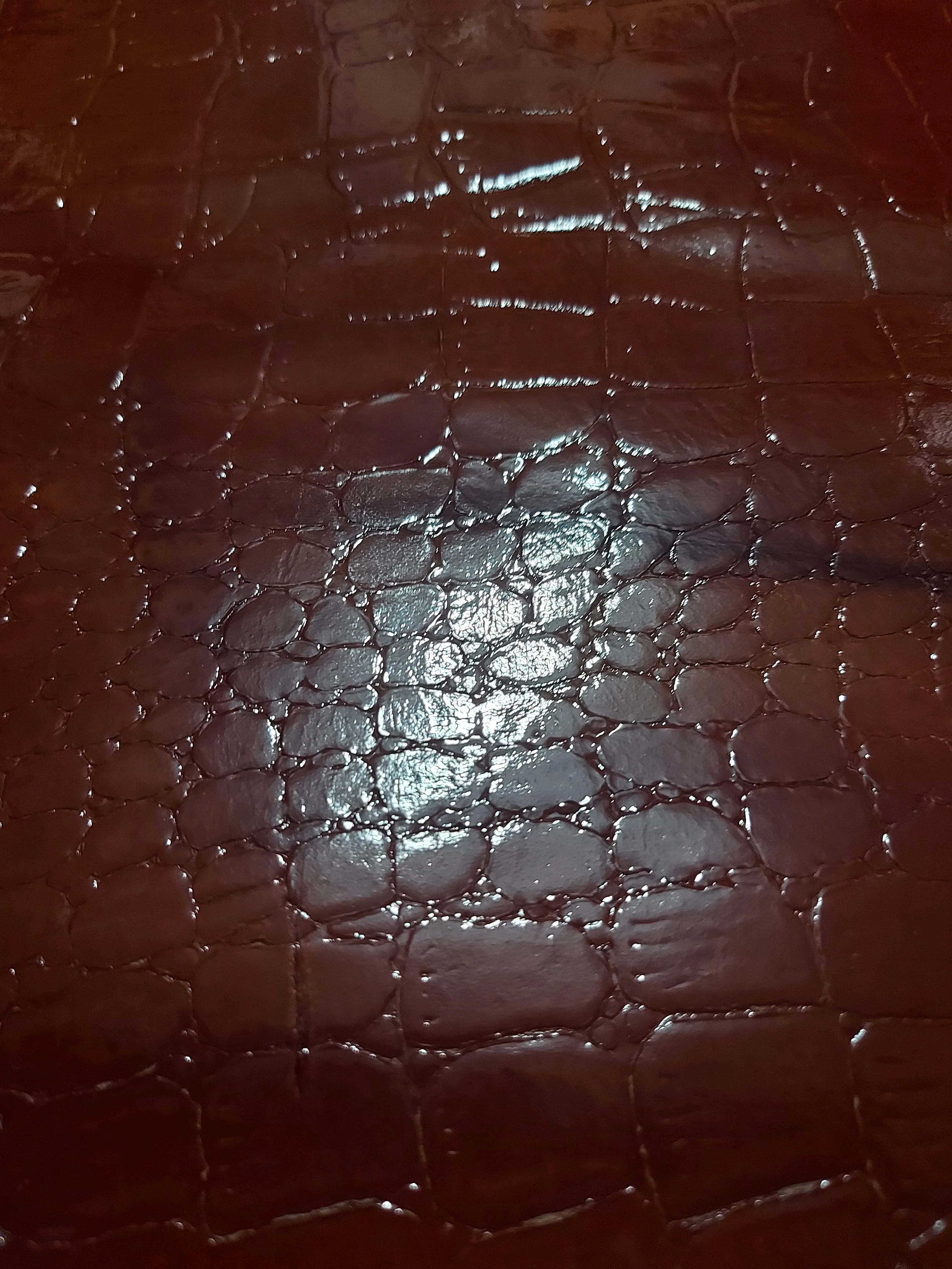 Printed Genuine Cow Leather