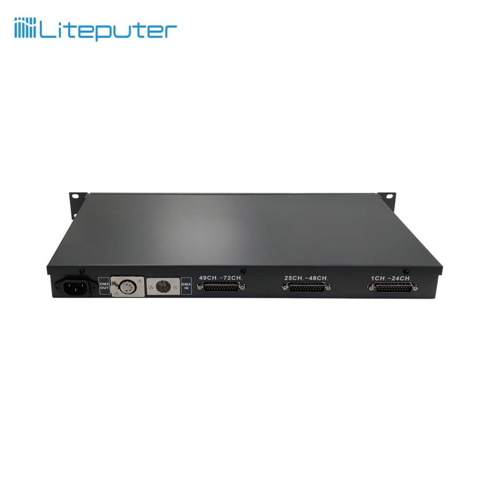 72 канала DMX на rca-аналоговый аудио декодер