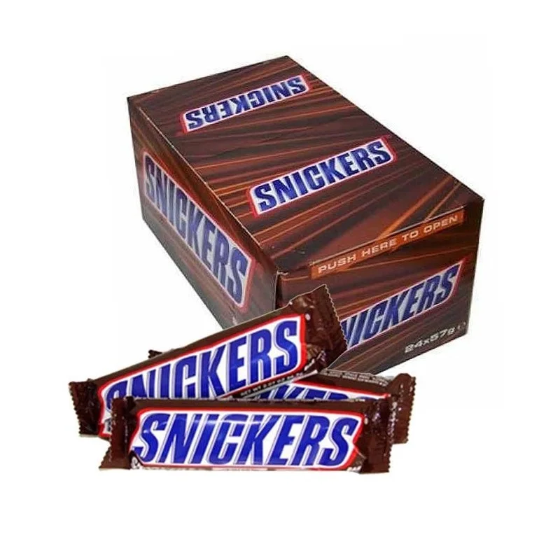 Snickers Mars Bounty Twix Chocolate Bar Peanut Chocolate