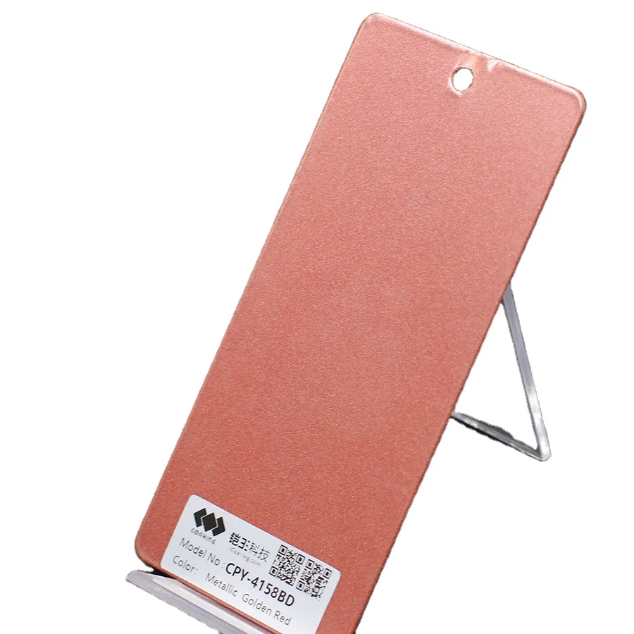 Electrostatic Polyester Sandy Red Brown Coating Paints Powder Coatings  Manufacturer