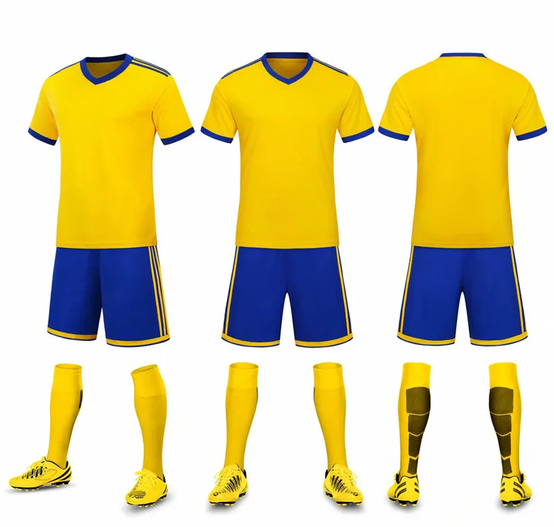 Design your own sublimated football team training wear soccer jersey