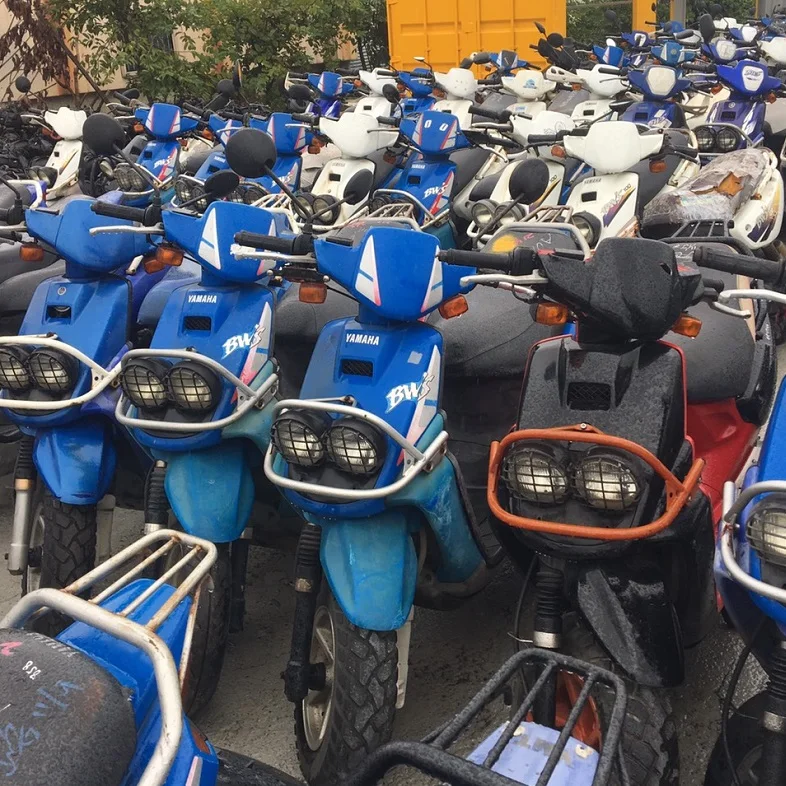 Б/у скутер BWS / Zuma 50cc мотоциклы из Тайваня