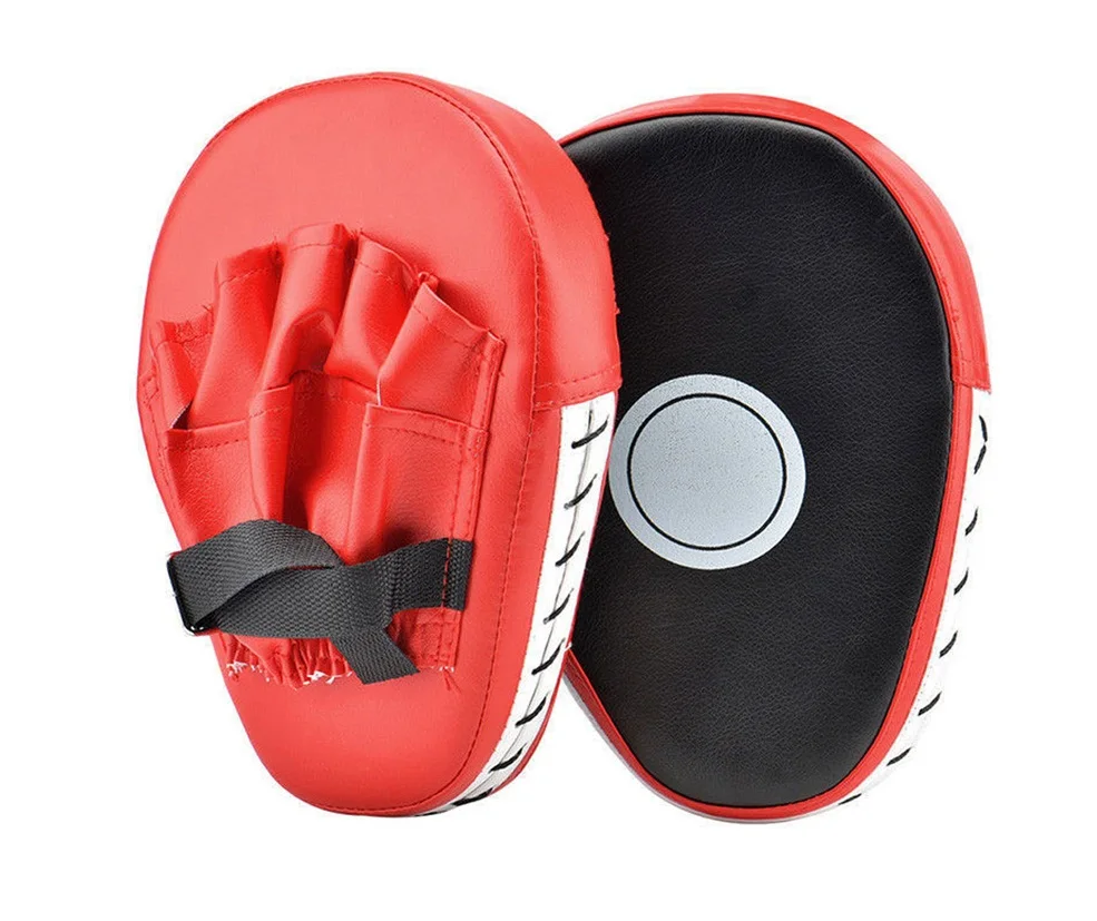 Top quality custom focus pads original leather focus pad focus mitts MMA/ kick boxing /Muay thai focus pads focus mitts