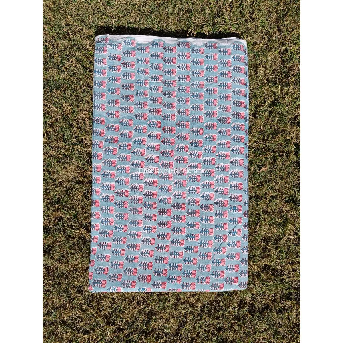 Wholesale Running Fabric Indian Cloth Textile 100% Cotton Multi-Color Garment Material Floral Hand Block Print