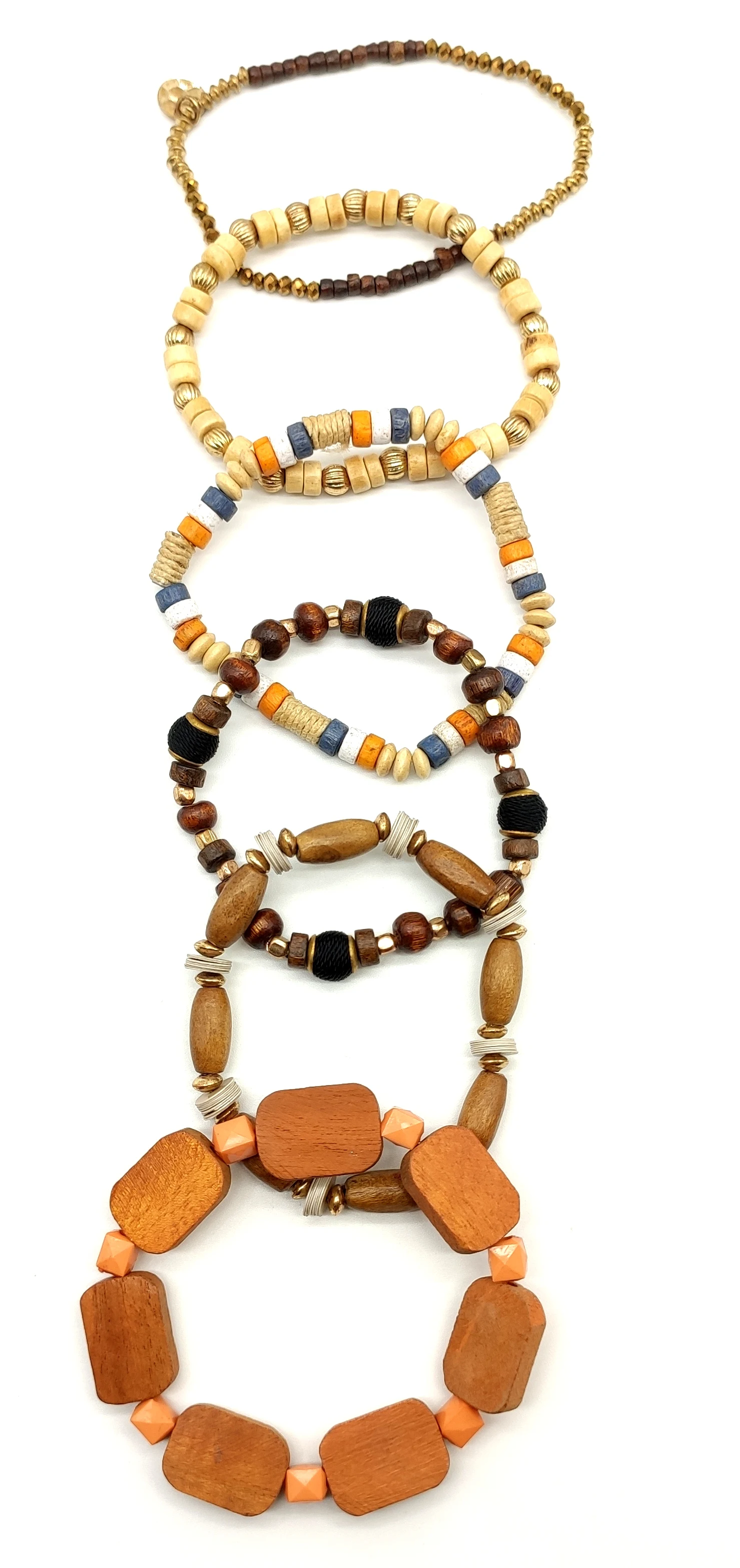 Popcorn beads Kids Bracelet Friendship Glass Bracelets For Girls Fruit Heart Children Jewelry Accessories Wholesale