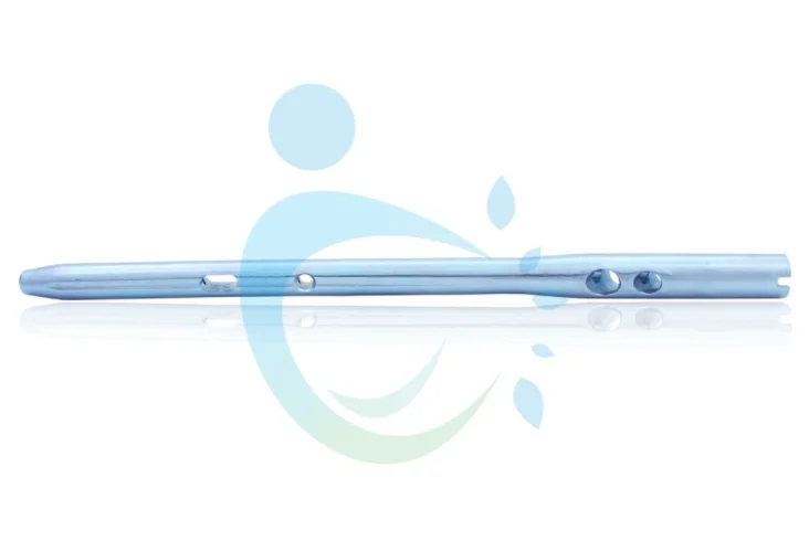 Customized Trauma Titanium Implant Nails / Interlocking Nail Femoral Fixation Orthopedic Implants