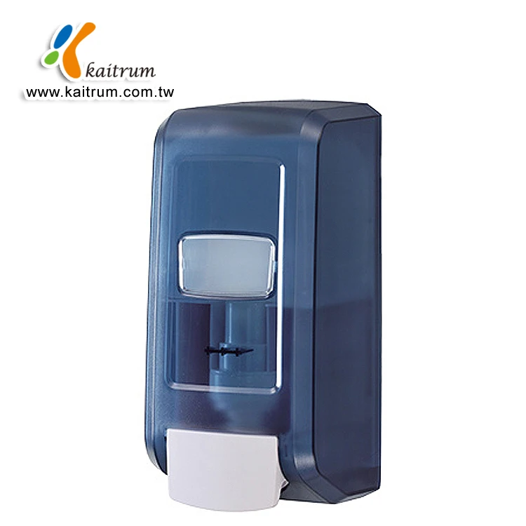 Taiwan made Foam 1000 ml manual no dripping wall mounted soap dispenser for bathroom