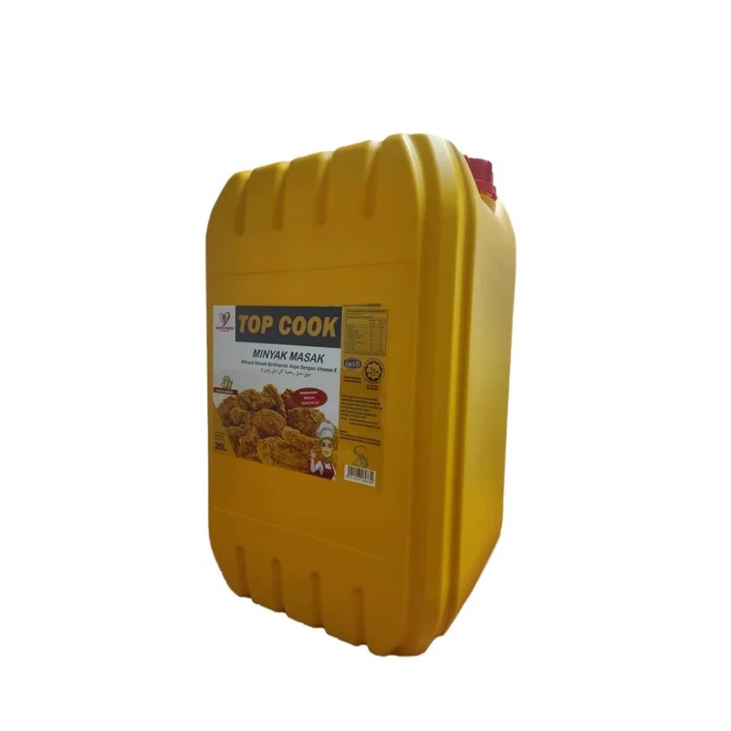 Cholesterol Free CP10  25L Jerrycan Palm Olein Top Cook cooking oil for food and beverage Industrial