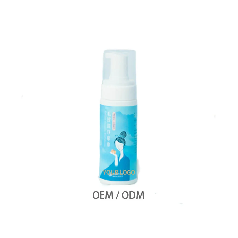 Custom Logo 100% Natural Feminine Wash Vaginal Cleansing Care Mousse Intimate Wash Deodorant Foam Cleaner