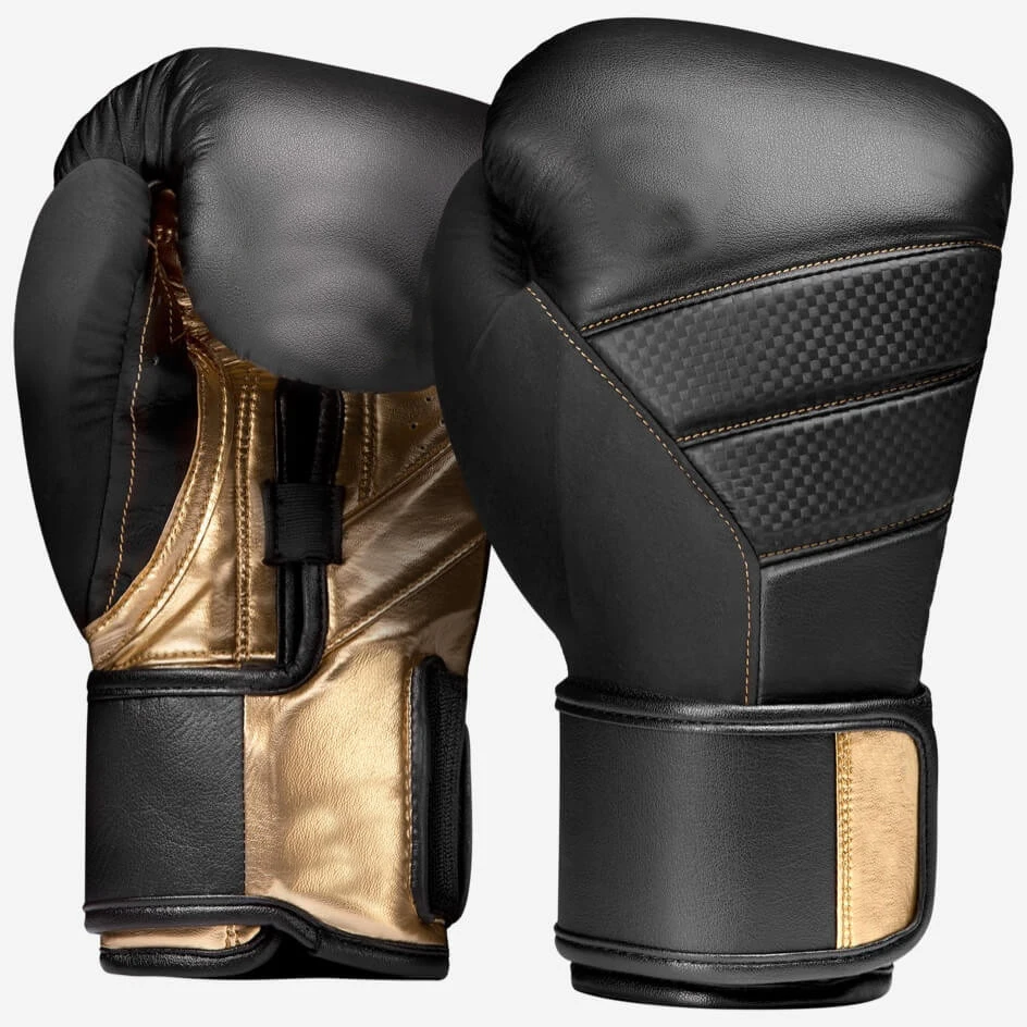 Leather Boxing Gloves for Training Muay Thai Fighting Kickboxing Sparring EGO Punch Bag and Focus Pads