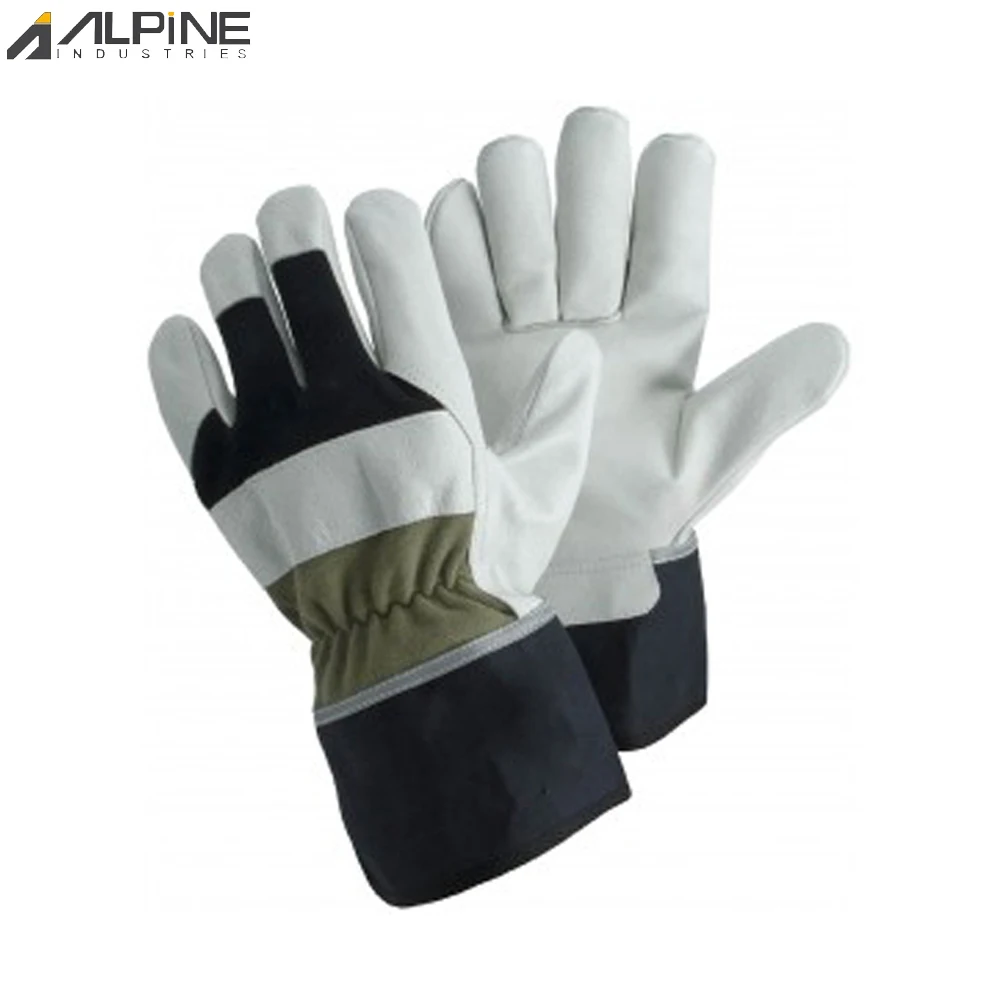 Рабочие перчатки из натуральной канадской кожи для онлайн-продажи садоводства риггера