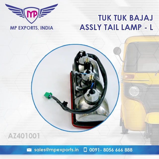 Задний фонарь LH для тук три колеса подлинный запасной