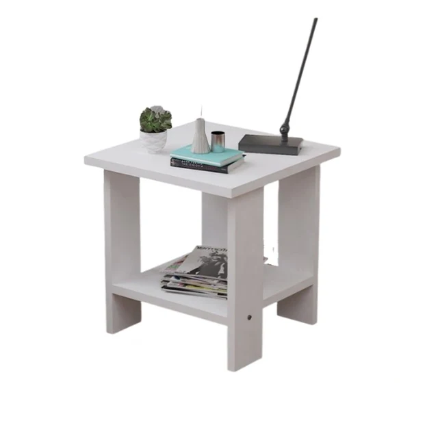 Низкий минимальный заказ быстрая доставка Темный ореховый цвет боковой столик дизайн современный стилист простой для спальни гостиной и семейного зала