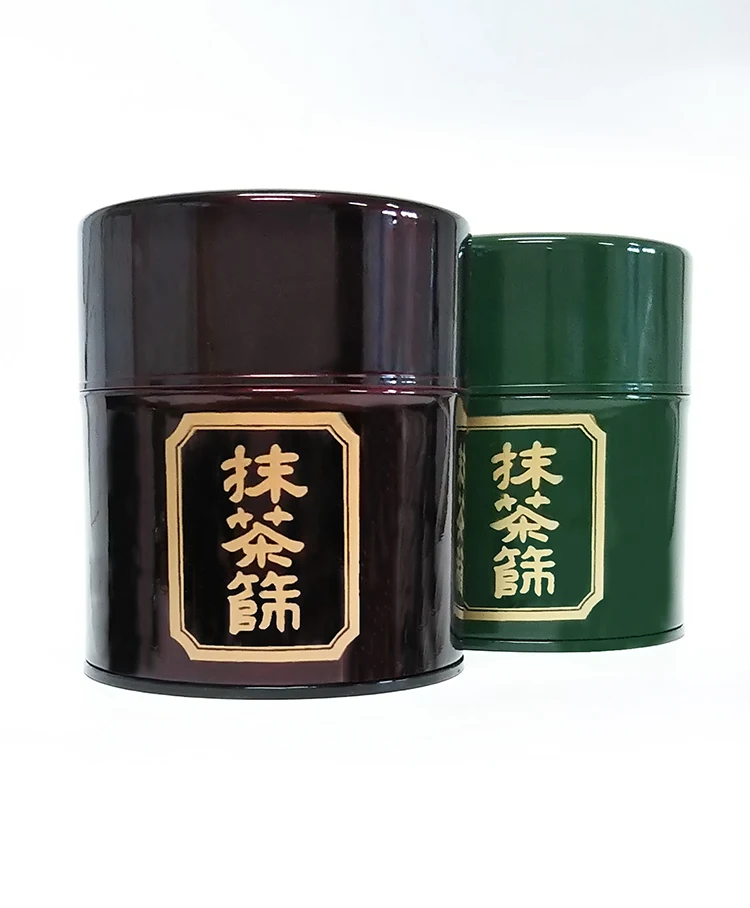 [ Original Designed Matcha Can ] The authentic Japanese green tea tin set