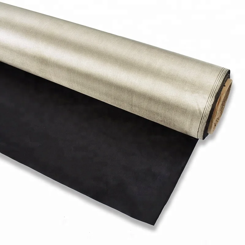 
RF shielding conductive fabric contact with skin for services to tailor it into bedding tents or clothing 