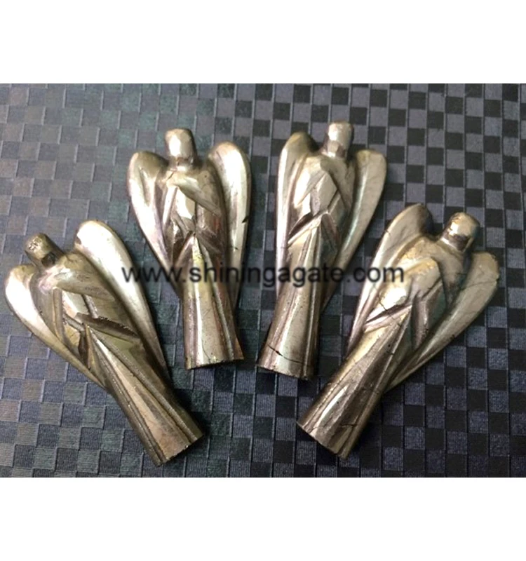Gemstone Golden Pyrite 3 Inch Angels Gemstone Healing Angels Natural Stone Angels