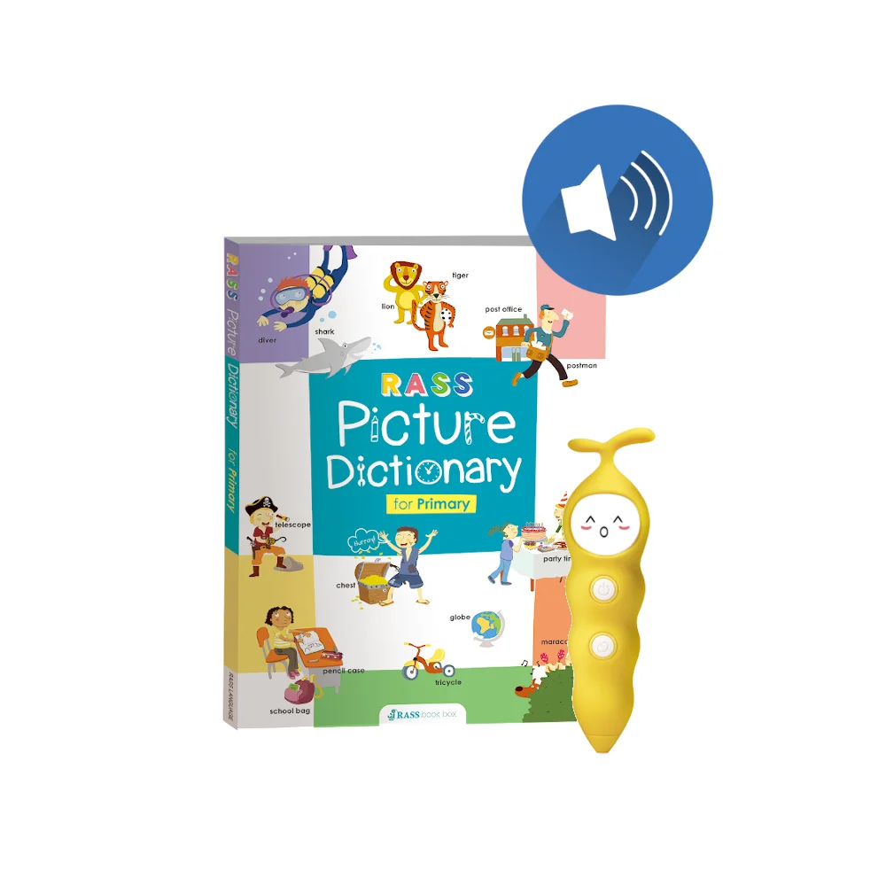 2020 New Learning  Machine Classic Picture Dictionary XY1803 Kids Reader Reading Book with Reading Pen