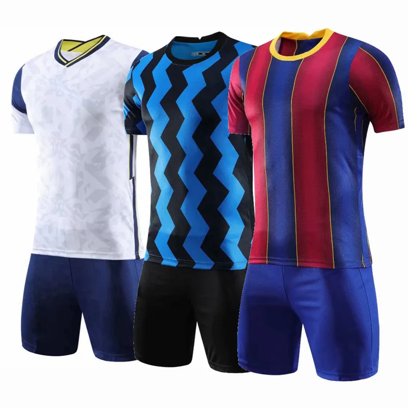 Men Soccer Jersey Sets Sports Wear Soccer Uniform For Youth