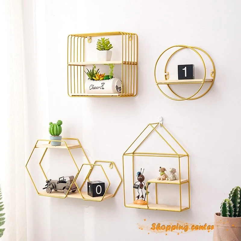 Wholesale Decorative Home Furniture Metal Decorative Floating Wall Shelf from Vietnam Best Supplier