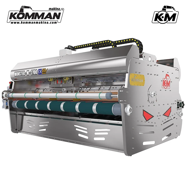 Full Automatic Carpet Washing Machine -MONSTER M 2700- 2.70 meter conveyor surface 10 brushes carpet washer