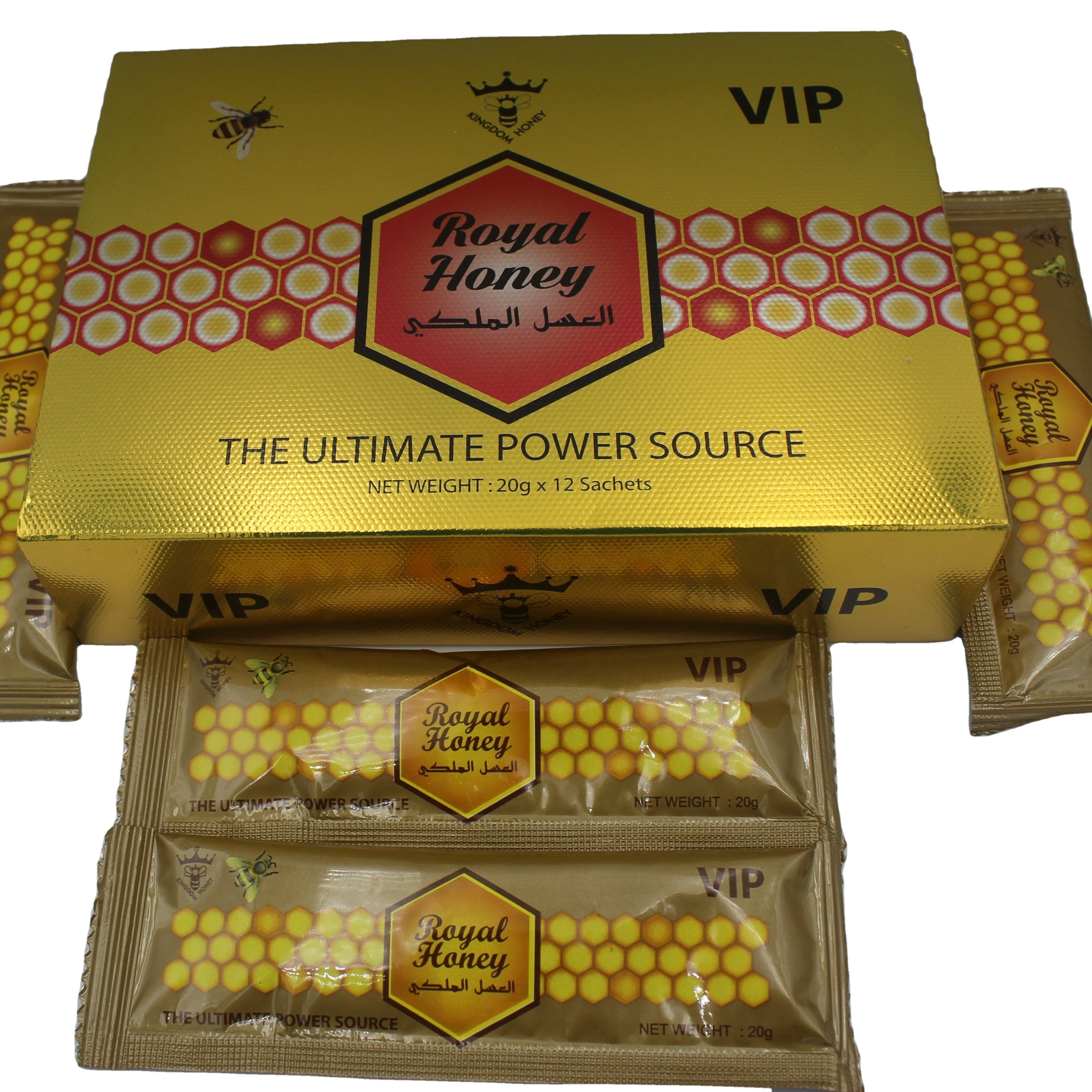 Full Nutrition Premium Quality Rich In Vitamins Brix 70 % Honey Sachet Mix With Water Easy to Drink