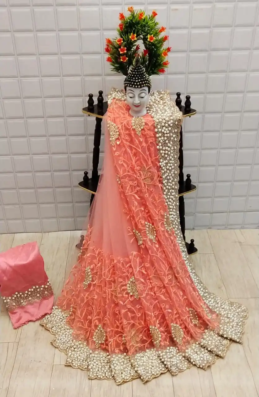 chiffon sarees surat with blouse Georgette south Indian wedding bridal wear maroon daily formal jacquard saree ready made sari