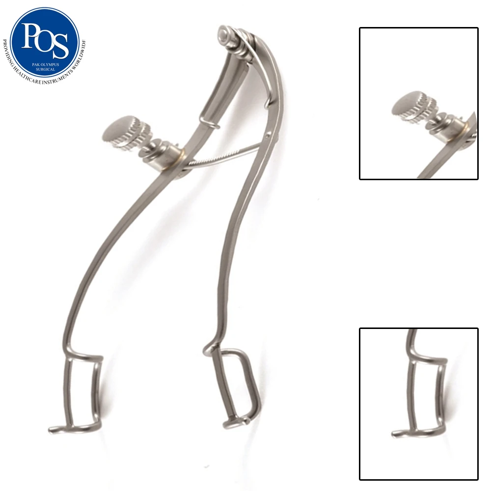 Регулируемый проволочный расширитель глаза из нержавеющей стали для стальных офтальмологических хирургических инструментов