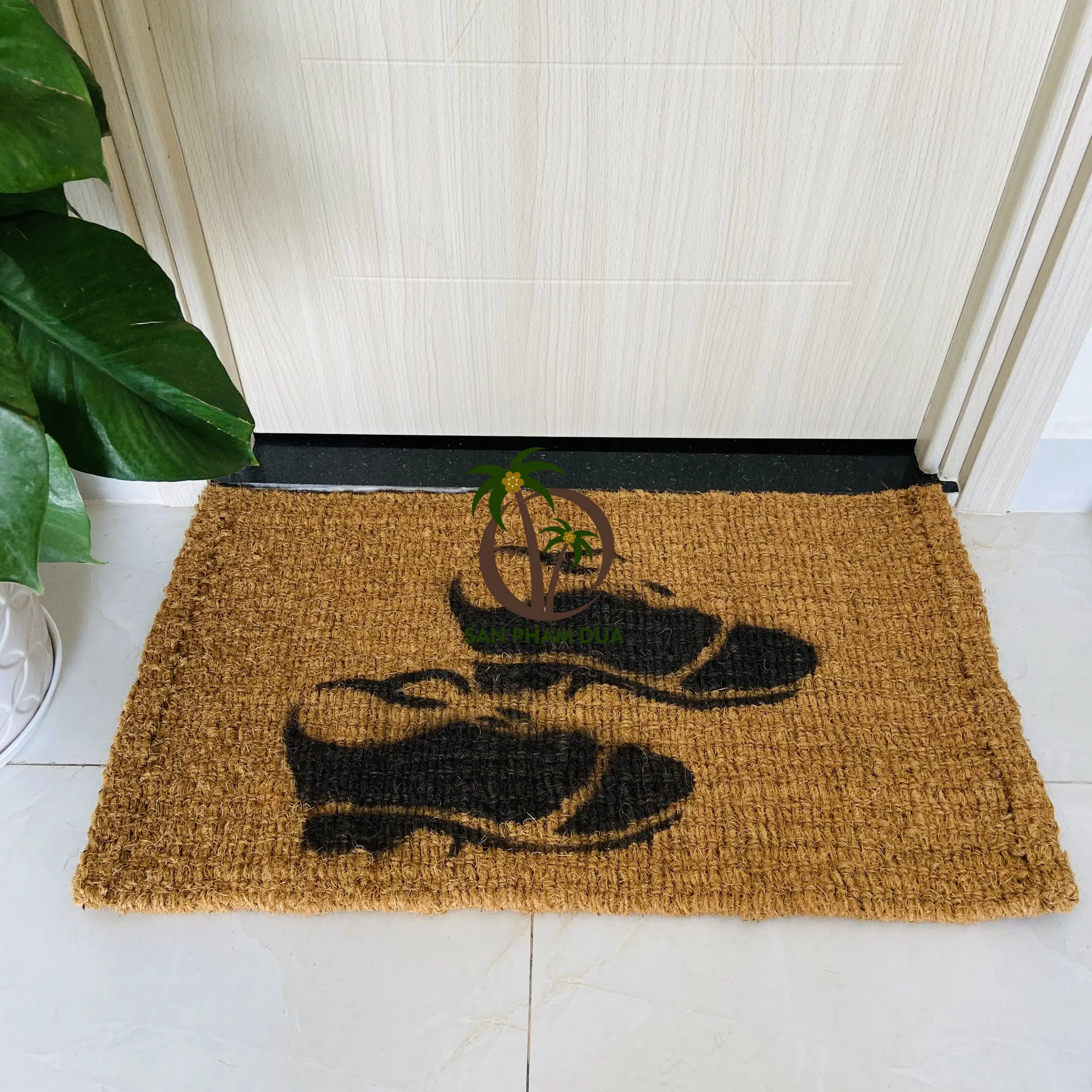 COCO-ECO BRAND SUPPLIER HIGH QUALITY COCONUT FIBER MAT/ COCONUT COIR DOORMAT DECORATION FROM VIETNAM AT THE BEST PRICE