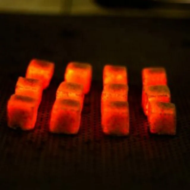 Less Ash coconut japan charcoal Made with 100% natural hookah charcoal low ash coconut charcoal briquette