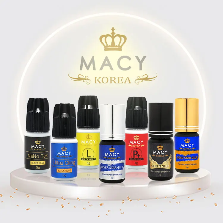 Лидер продаж, корейский клей для наращивания ресниц без латекса, производитель 2021 клей для наращивания ресниц, черная жидкость