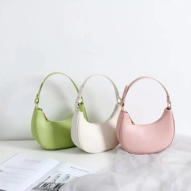 Wholesale women hand bags leather crossbody saddle bag