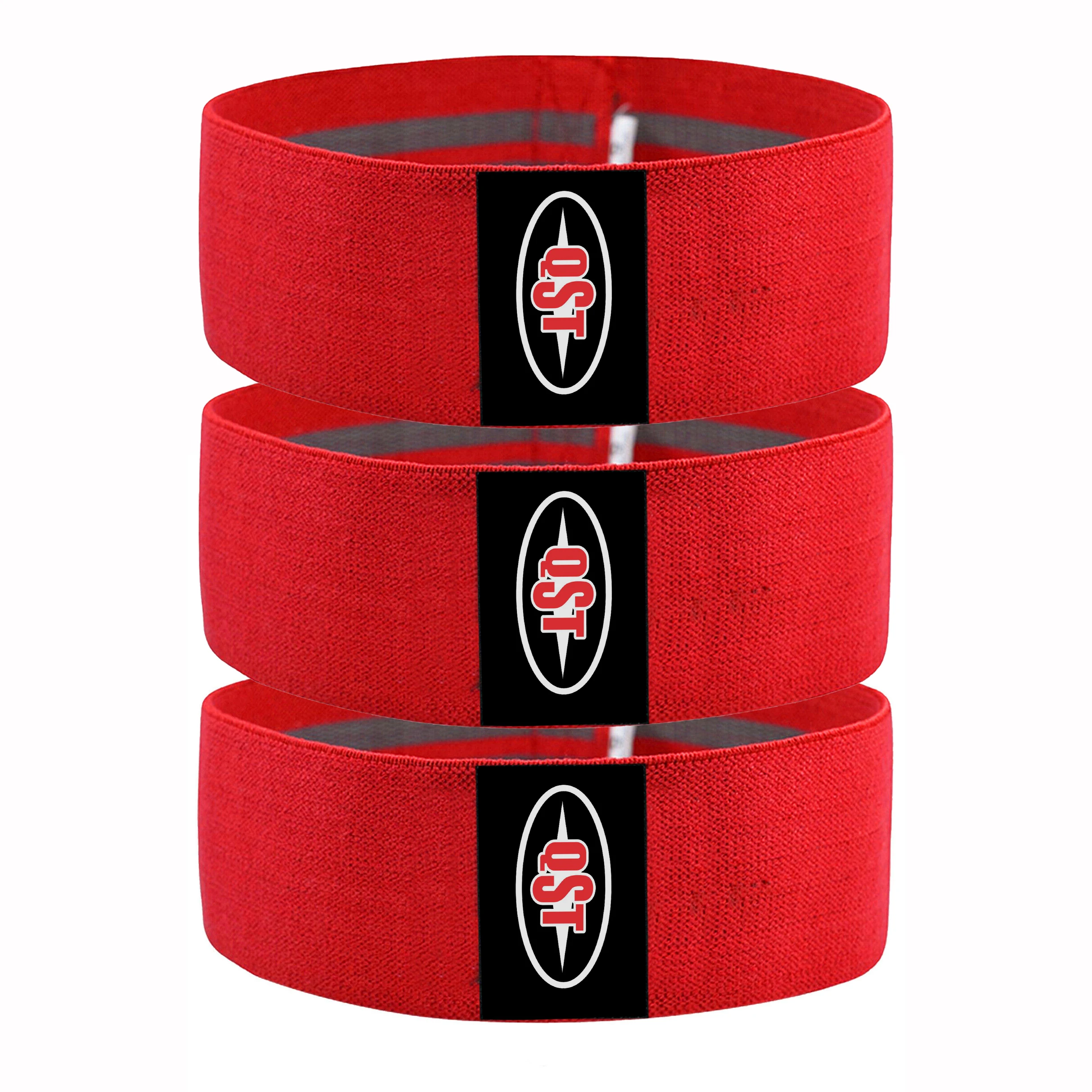 Страстные упражнения для тренажерного зала эластичные повязки с горячим красным цветом и разным размером унисекс интуитивные тренировки