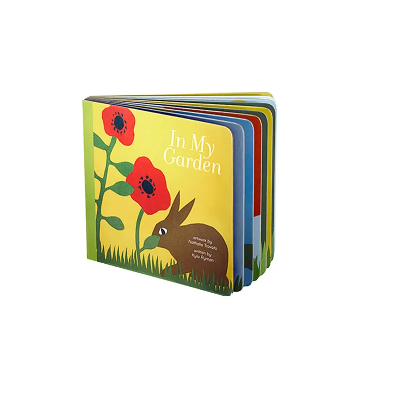 High quality custom cardboard book pop up book printing kids education book