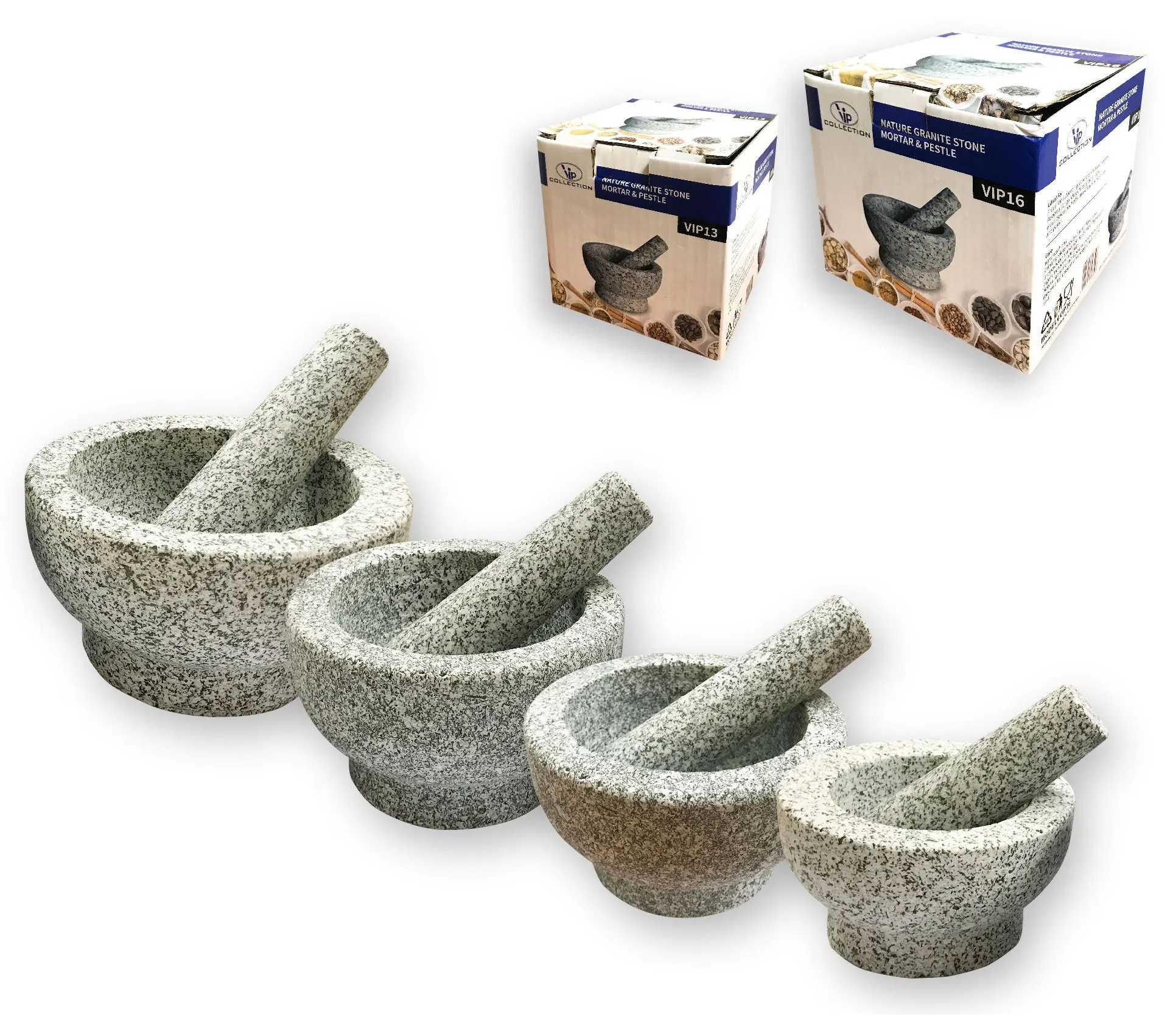 
Eco - Friendly Kitchenware Hot Factory Sale Cheap Price VIP Series Mortar And Pestle 