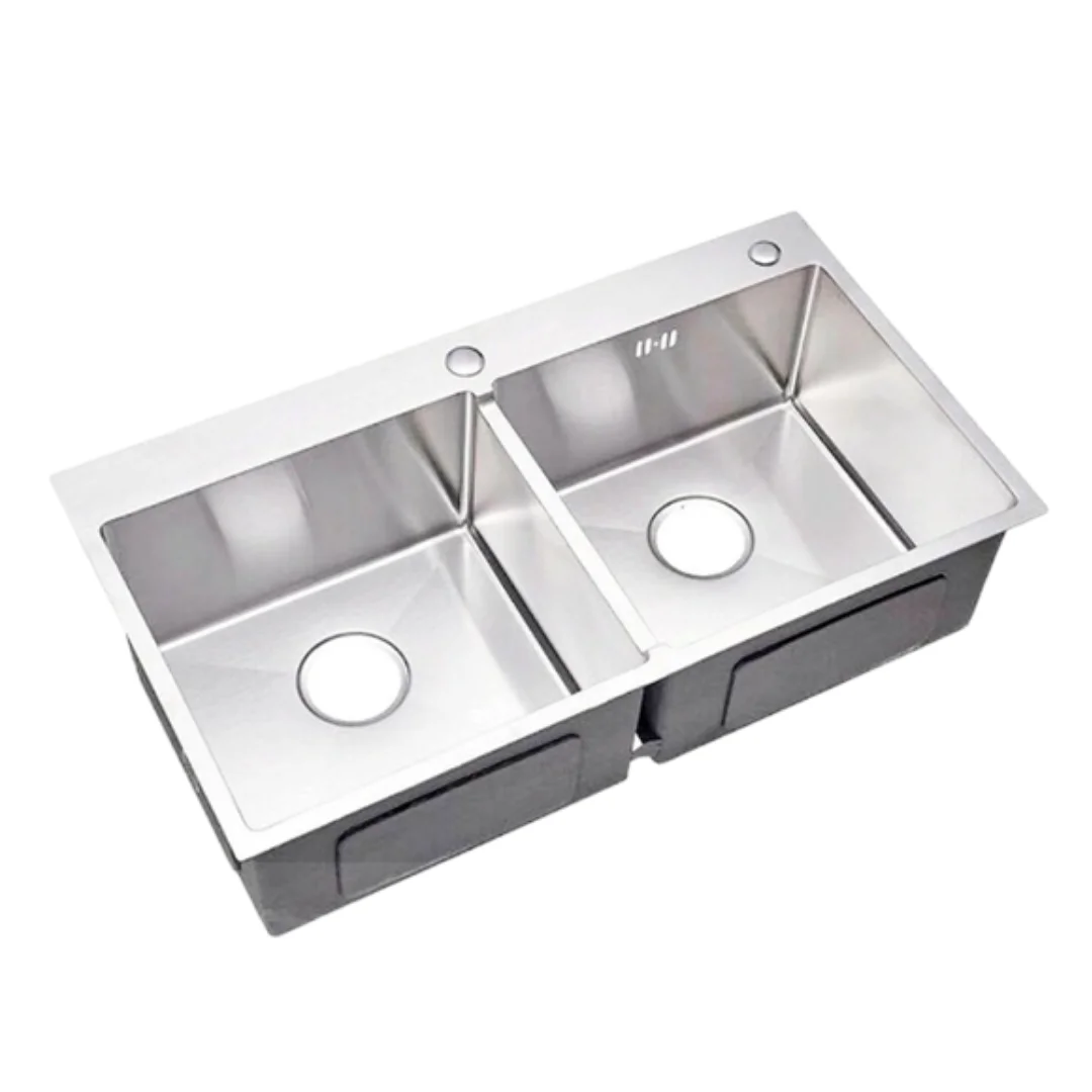 High Quality Stainless steel 304 Double bowls Handmade Kitchen Sink SONHA Made In Vietnam