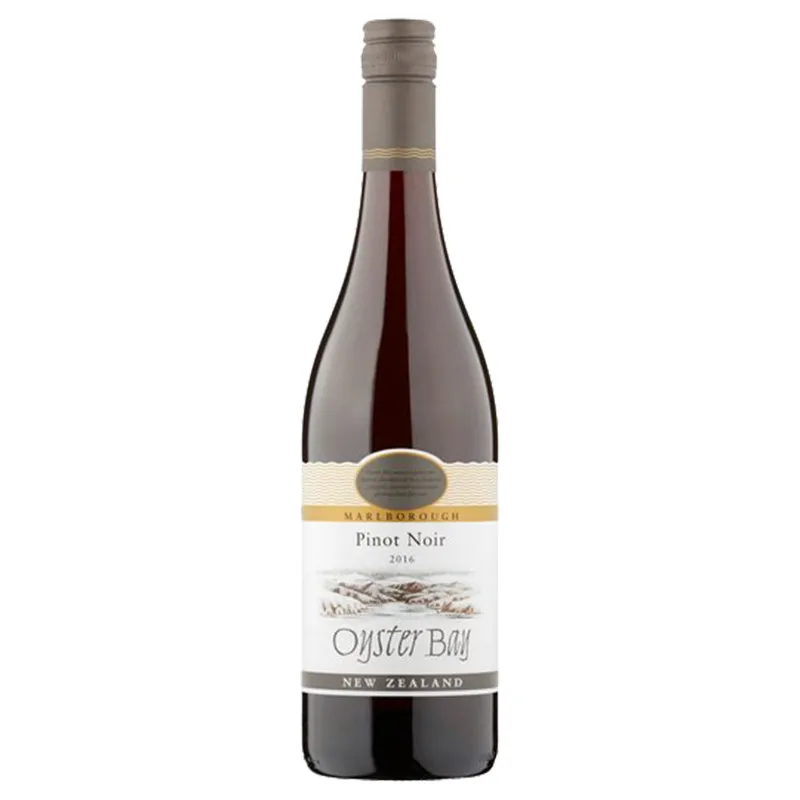 
14% Alcohol Content Oyster Bay Pinot Noir Cheap Red Wine Vintage 2016 From New Zealand 