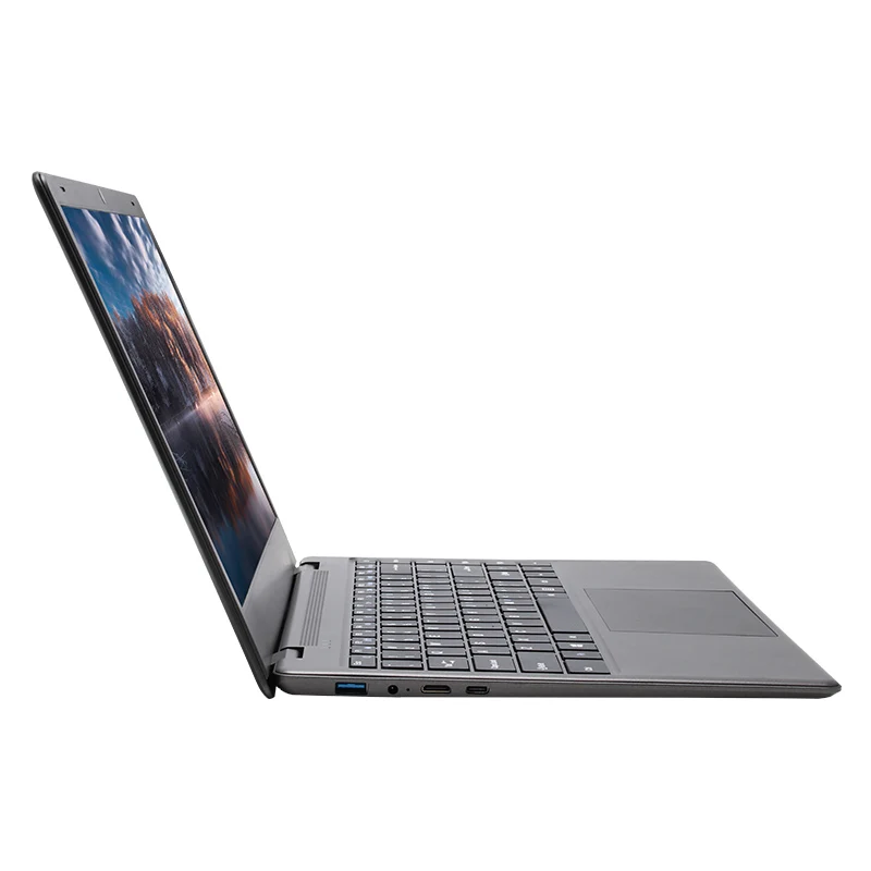 Лучшая цена Новый ультра тонкий 15 6-дюймовая мини-ПК ноутбук Intel четырехъядерный процессор Celeron 8 ГБ 128 Win10 компьютер для бизнес-Серебристый