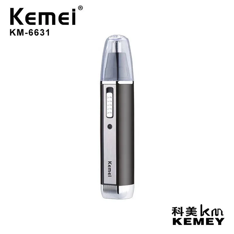  Kemei перезаряжаемые электрический триммер для носа KM-6631 машинка стрижки волос и бритвы 3 в 1 уход за