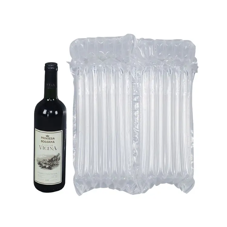 Inflatable Cushioning Bag Air Bubble Film Wine Bottle Packaging Material Glass Bottle Protective Packaging