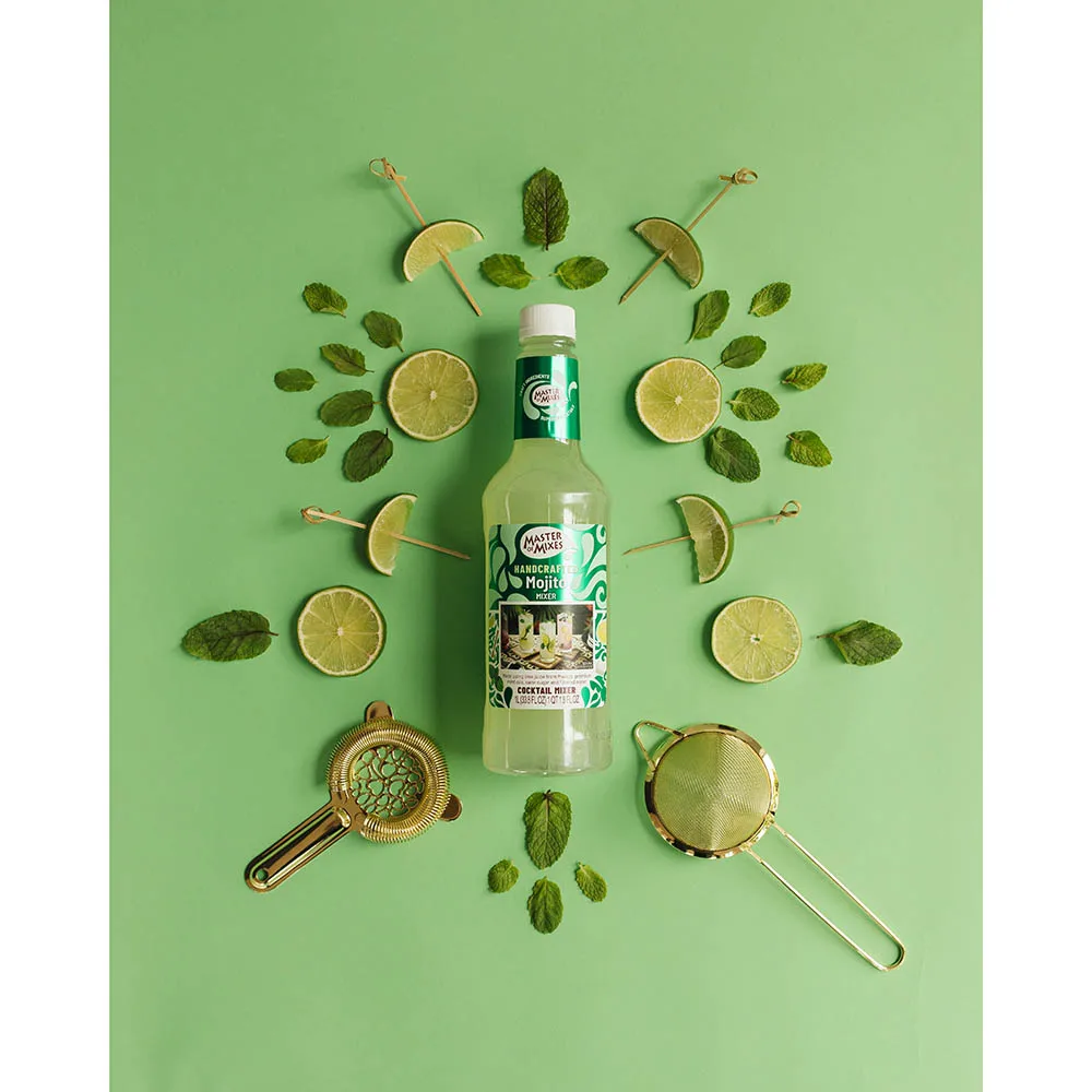 Мастер смешивания Mojito - 1 литровая готовая к использованию безспиртовая Коктейльная смесь