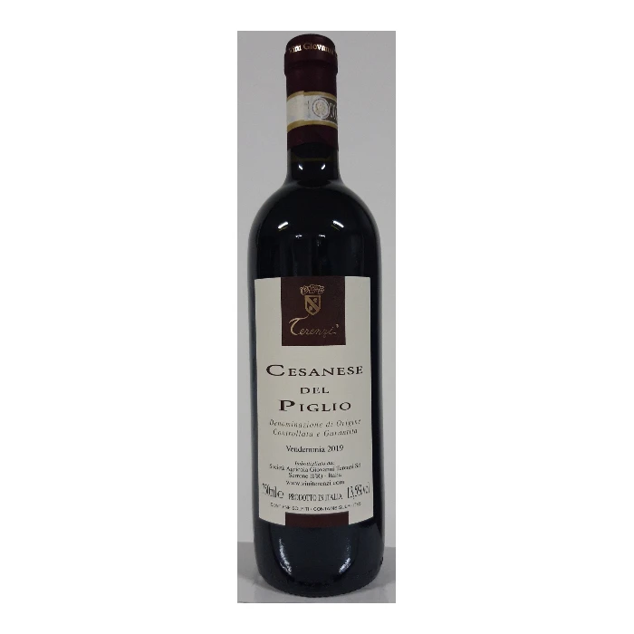 Красное вино Casanese del Piglio, сделанное в Италии, спиртовой напиток DOCG