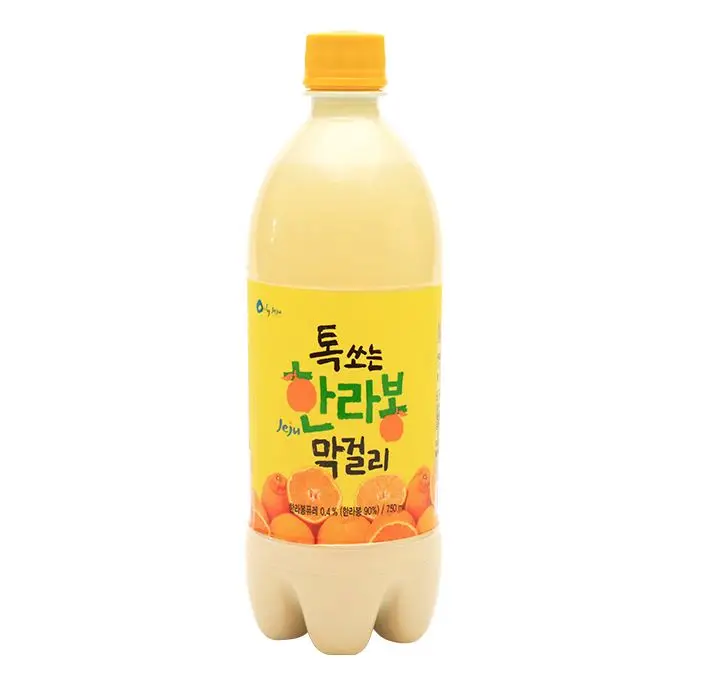 
Jeju Mandarin Sparkling Rice Wine 