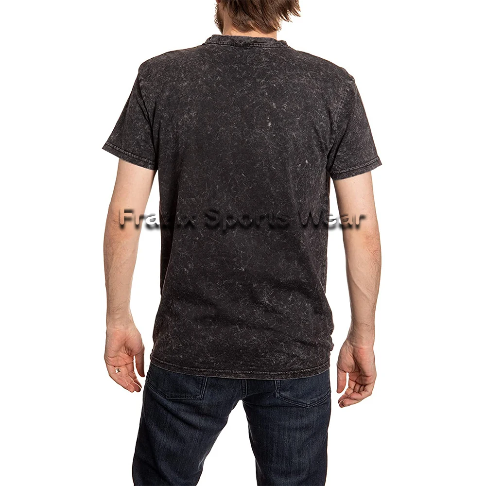 customized men Acid Wash T-shirt hot sale product for sale