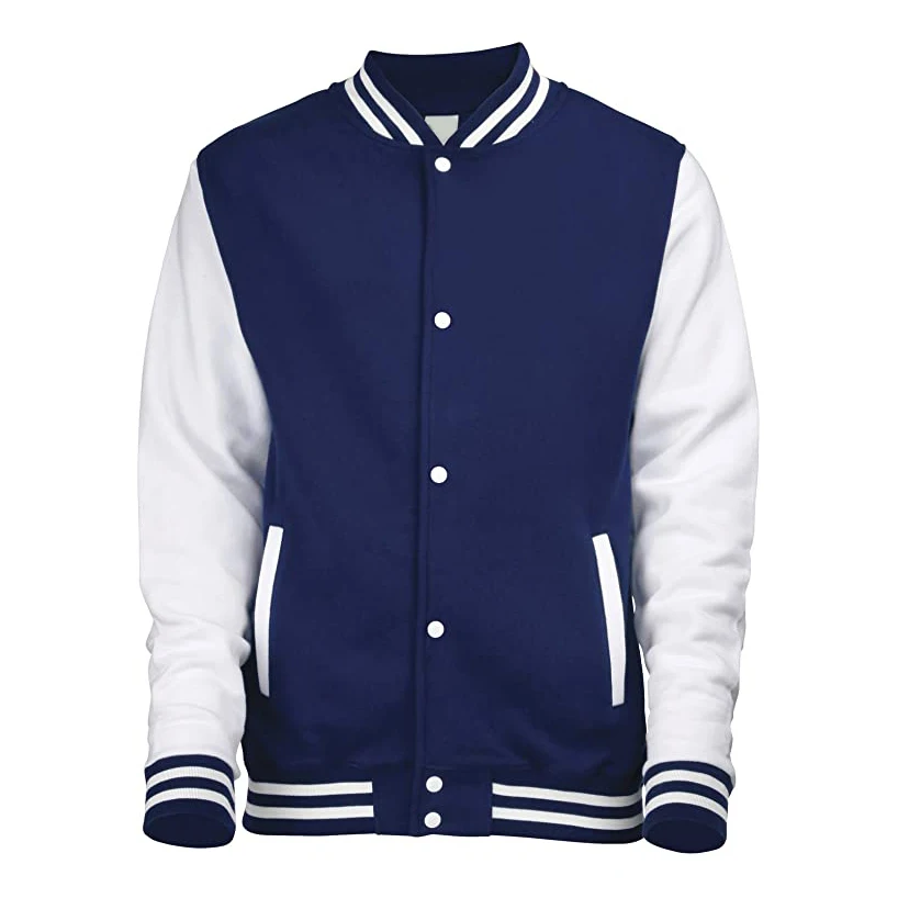 2022 Wholesale Men Custom Cotton Fleece Baseball Jacket Letterman Blank letter man Jacket made in Pakistan