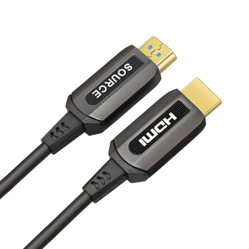 Высокая скорость Крытый 10 м поддержка 4 к 3D оптический волокно HDMI 2,0 кабель фабрики