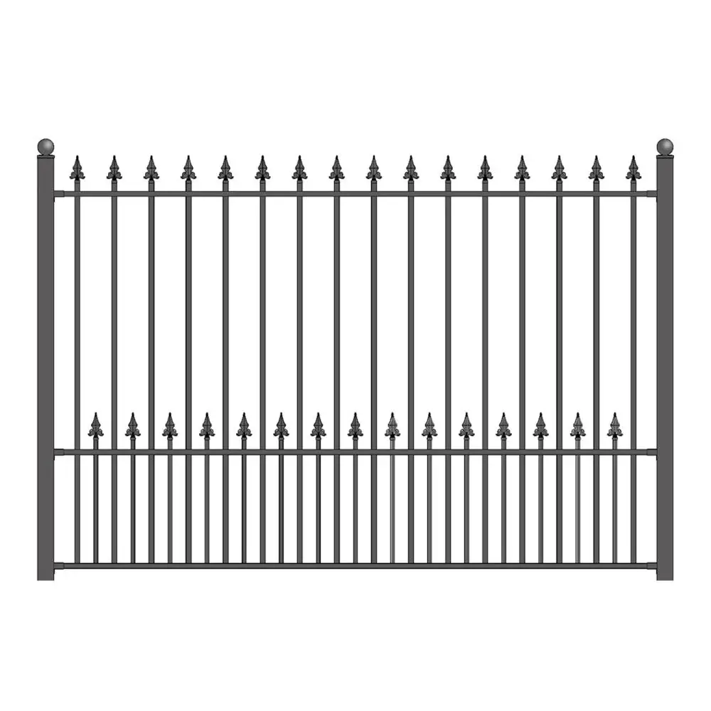 2021 Jiahe Металлические Промышленные сварные балконные ворота для жилых помещений