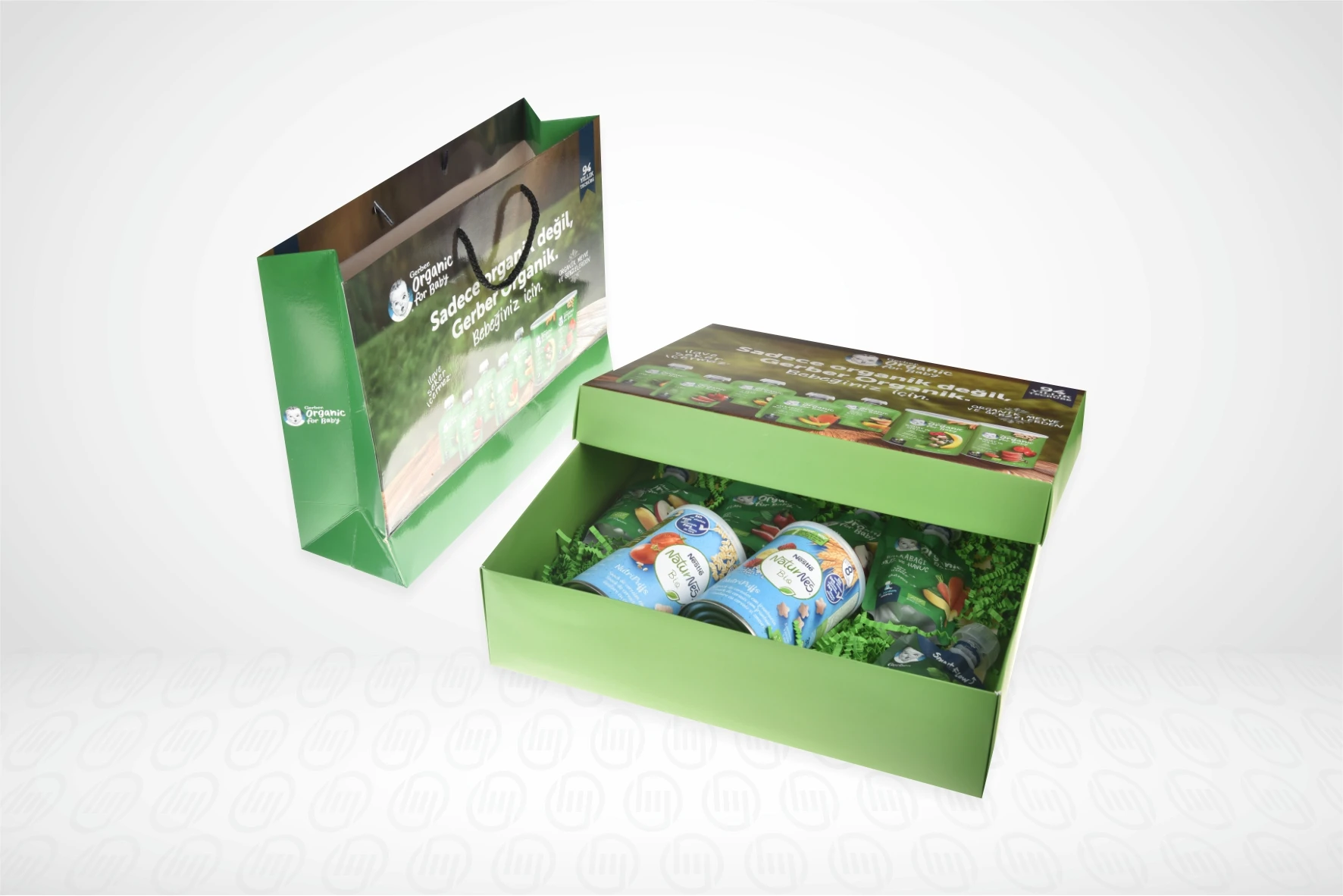 Упаковочная коробка с мешком для покупок детский картон и жесткая дешевый производитель высокого качества